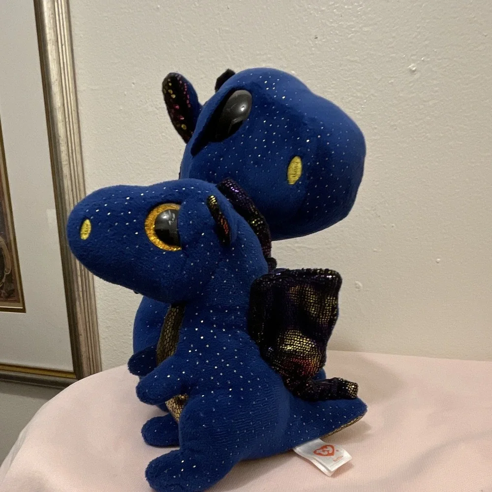 Ty Blue Dragon's Stuffed Pre owned No tags Need a Child ASAP